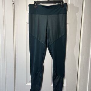GAP Sculpt High Waisted Leggings Womens Small Green Athletic Yoga Pants